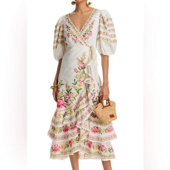 NWTA FARM Rio Midi Dress